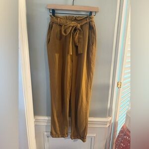 Carly Jean Los Angeles Tan Pants